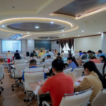 การประชุมผู้ปฏิบัติงานในพิธีพระราชทานปริญญาบัตร ประจำปีการศึกษา 2566